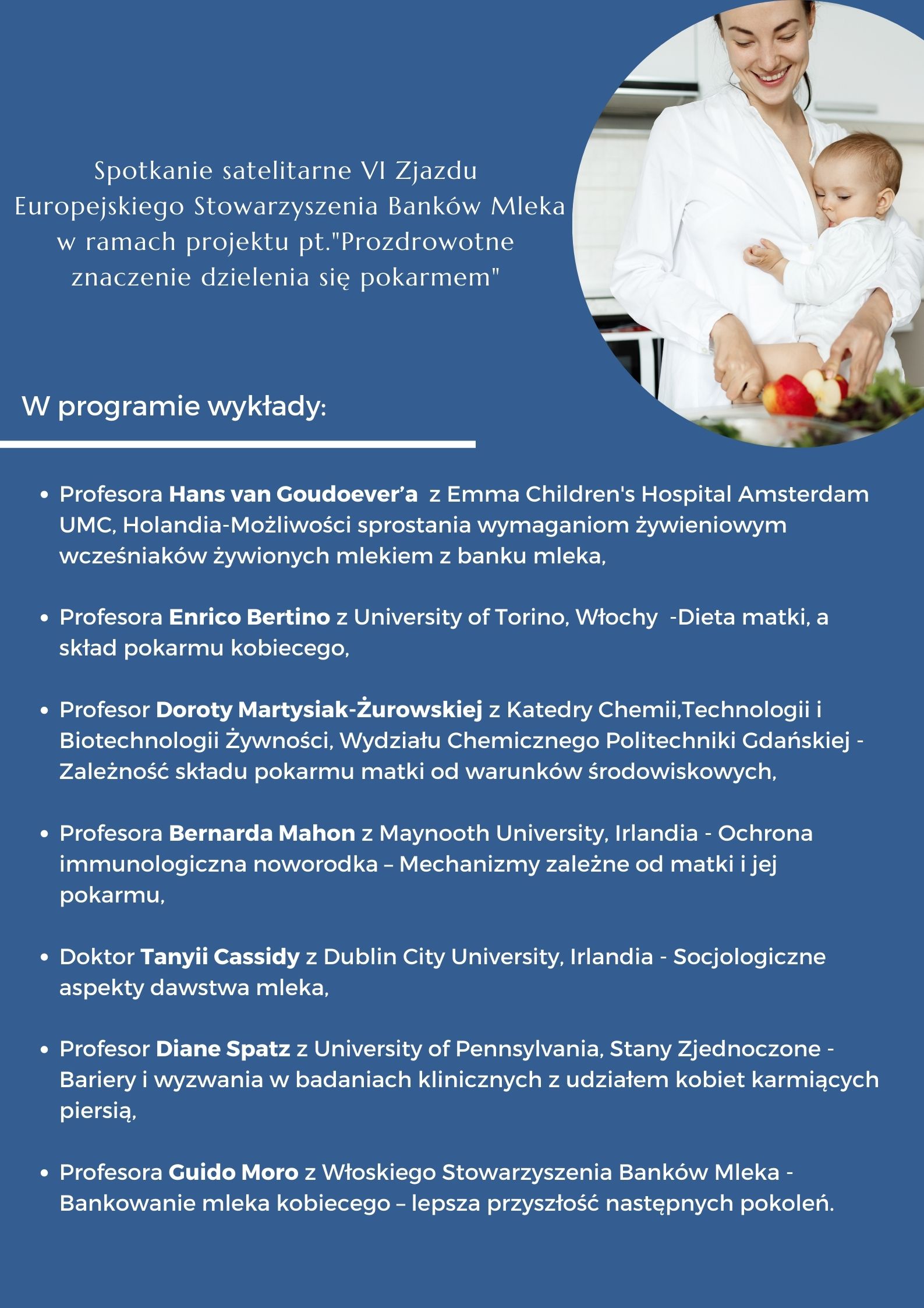 BANK MLEKA KOBIECEGO Program konferencji