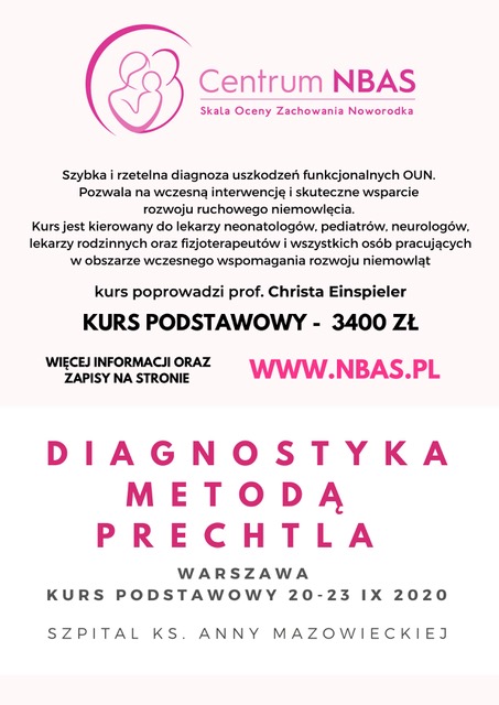 Kurs Diagnostyki Globalnych Wzorców Ruchowych metodą Prechtla